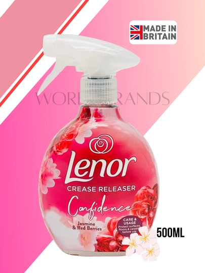 Спрей Lenor для разглаживания одежды без утюга, 4 аромата, 500 мл – продукт UK — OPTOMAX-LENORSPAY500ML-КРАСН