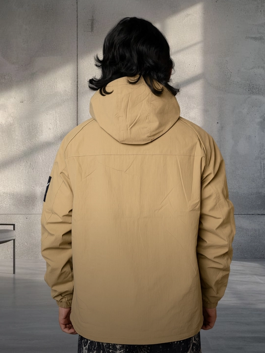 Kapyushonli erkaklar mavsumiy kurtka va vetrovkasi, L-4XL yengil kurtka