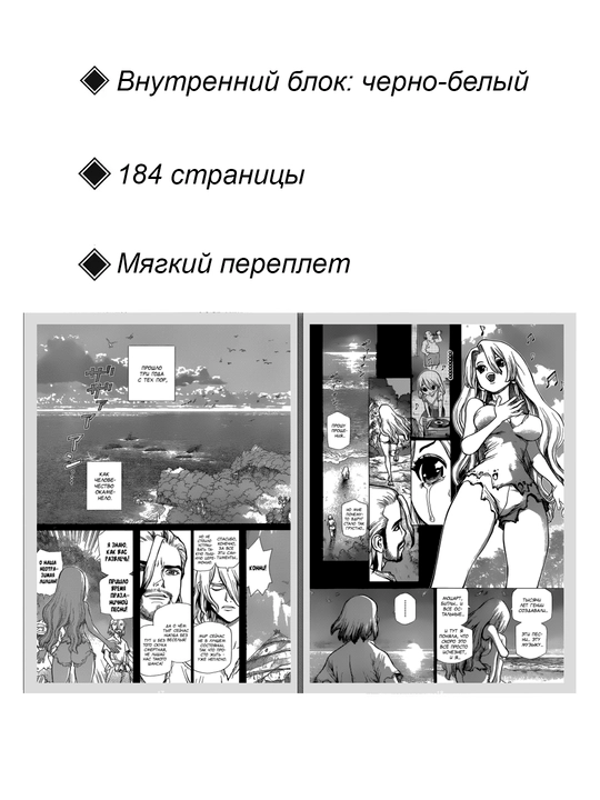 Манга Доктор Стоун, 6 том