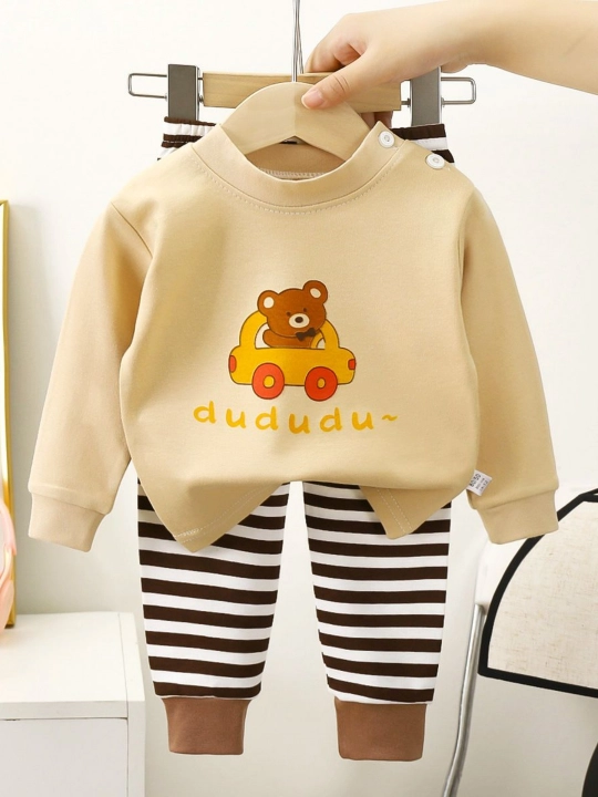 O‘g‘il bolalar va qizlar uchun pijama, 100% paxta, 7 xil rangda (90–130 sm)