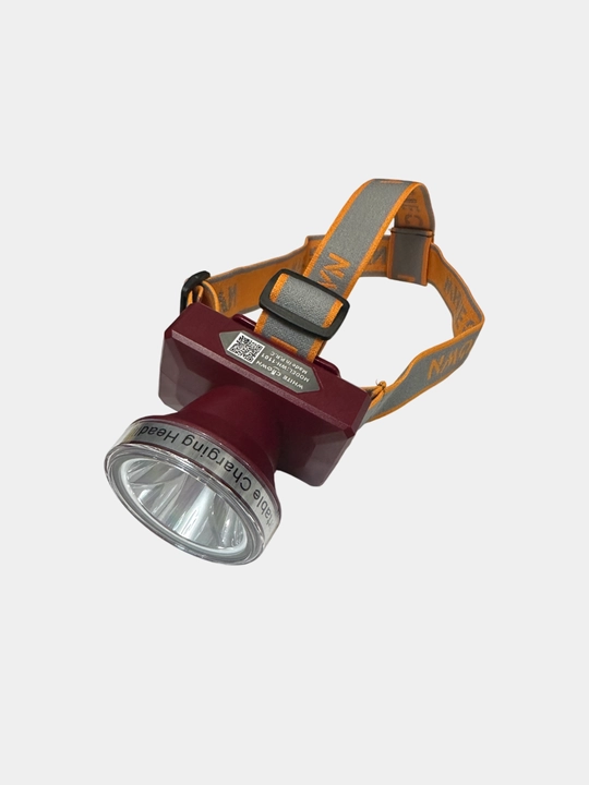 Chiroq, fonar bosh uchun, LED, 3-4 xil yonish, qayta zaryadlanuvchi, headlamp