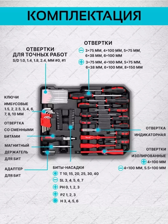 Набор ключей инструментов, для дома и автомобиля LFINE, 46/85/94/108/121/187/216