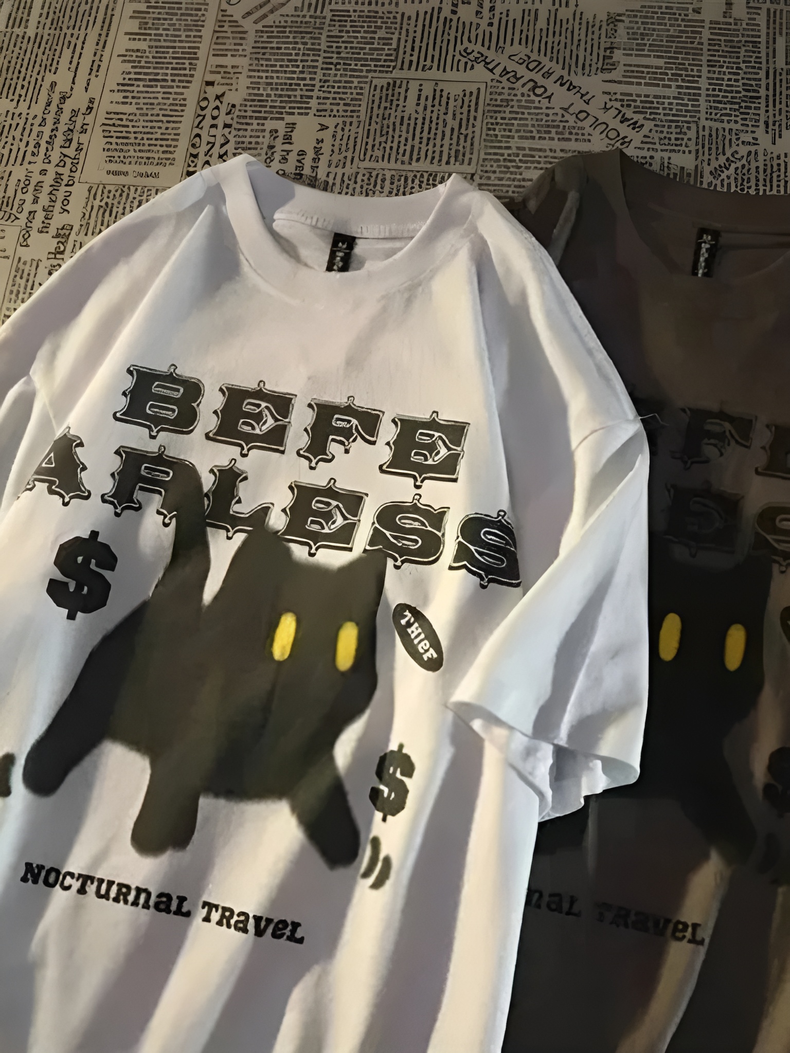 Женская oversize футболка Rubi&Jons — 100% мягкий хлопок, принт, унисекс модель