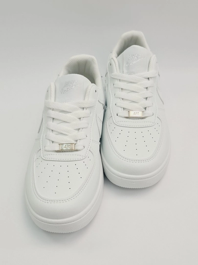 Белые кроссовки nike air  для мужчин, женщин и подростков, размеры 40–44