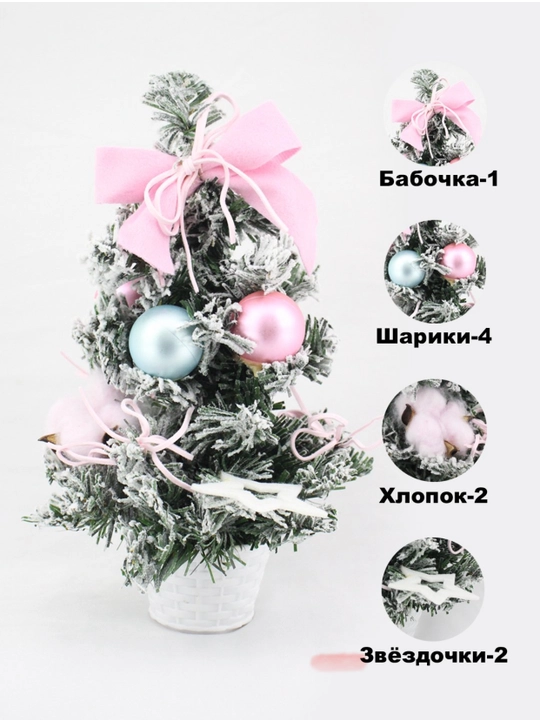 Мини-елочка для новогодних праздников, выбор для вашего офиса - 
