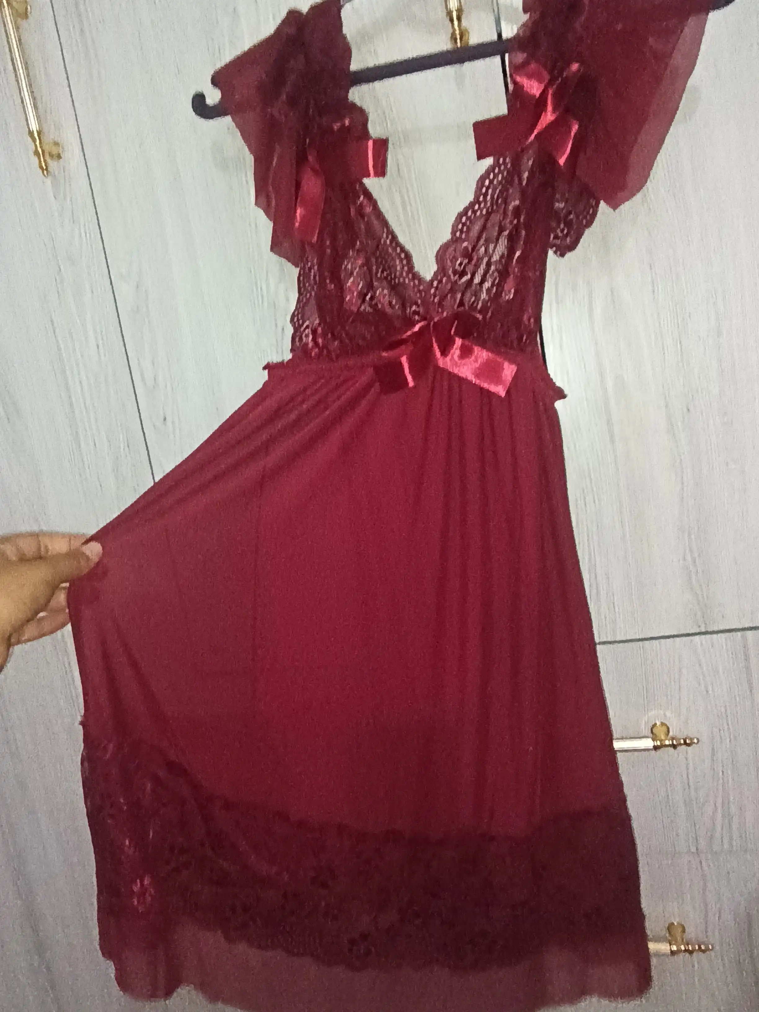 Penyuarlar, ayollar uchun to'rli tungi kiyim, ochiq yengsiz  pijama o'lcham standart 46-50