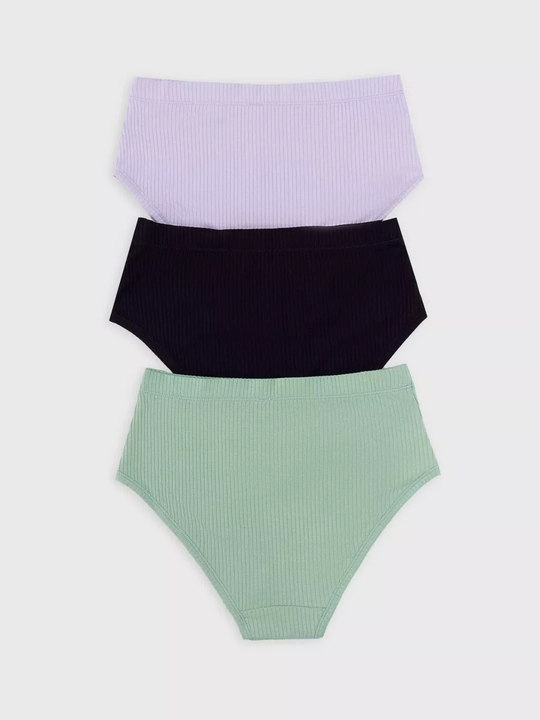 Panties slip katta o'lchamli to'plam, 3 dona