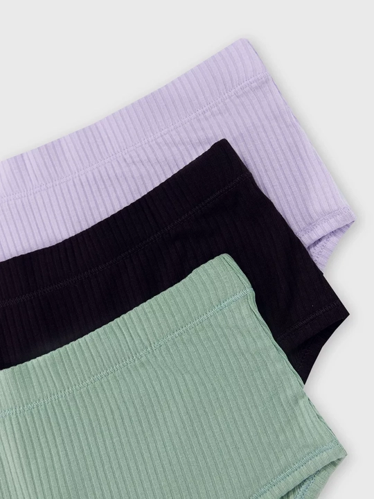 Panties slip katta o'lchamli to'plam, 3 dona