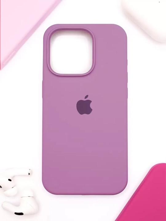 Silikon chexol iPhone 11–17, Pro va Pro Max uchun, Soft Touch, mikrofibrali