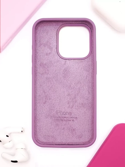 Silikon chexol iPhone 11–17, Pro va Pro Max uchun, Soft Touch, mikrofibrali