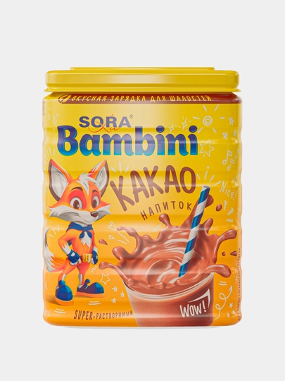 Какао-напиток порошок La Sora Bambini, 350 г - 