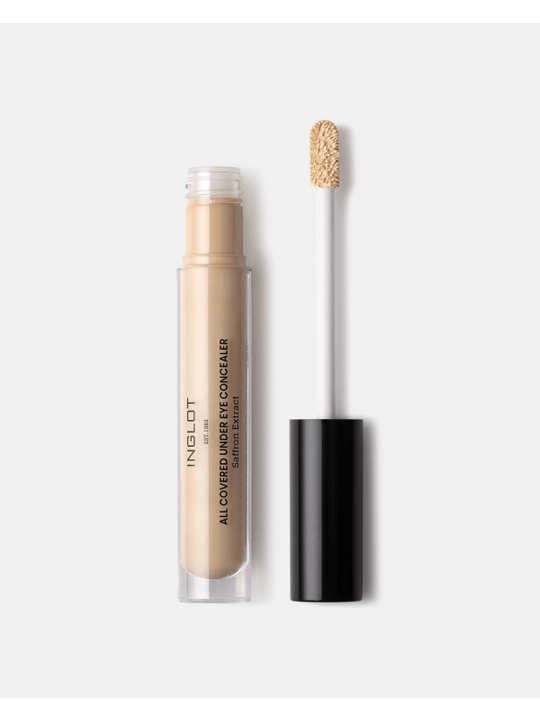 Консилер INGLOT All Covered Under Eye Concealer, плотное покрытие, лёгкий финиш