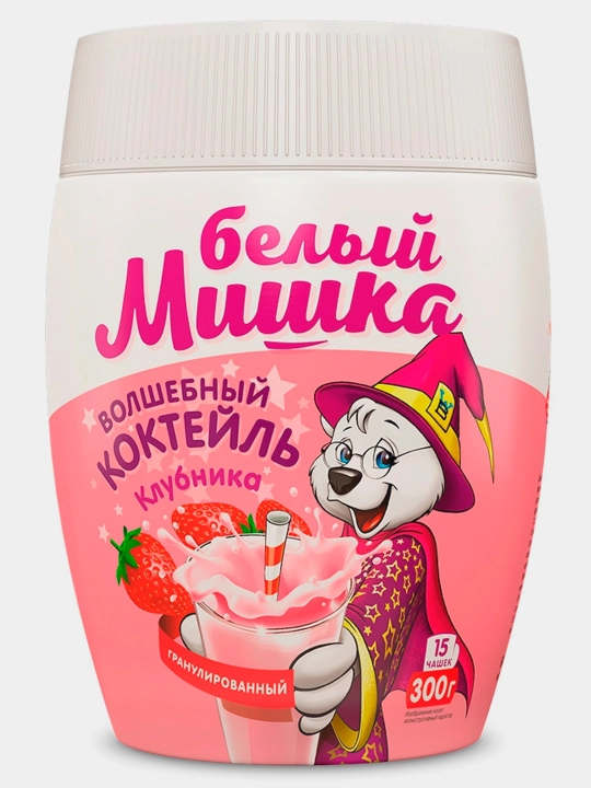 BELIY MISHKA Qulupnay PET Granule Kokteyl aralashmasi 300g - 