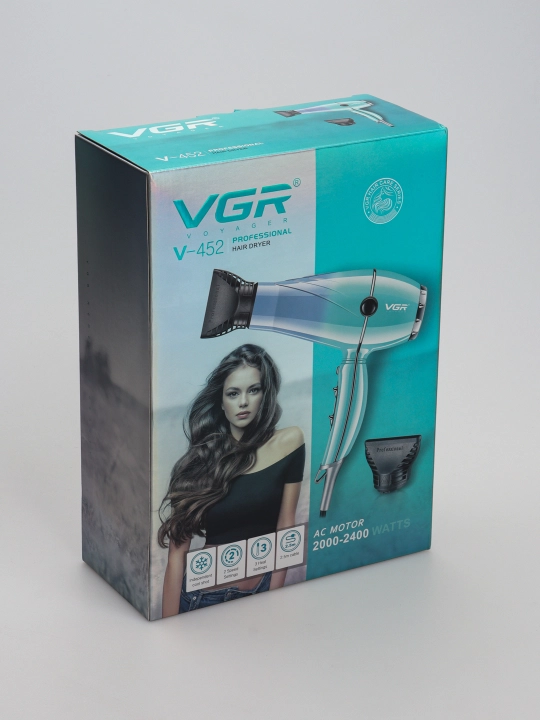 Профессиональный фен для сушки и укладки волос VGR V-414, V-466, V-467, V-452, V-453
