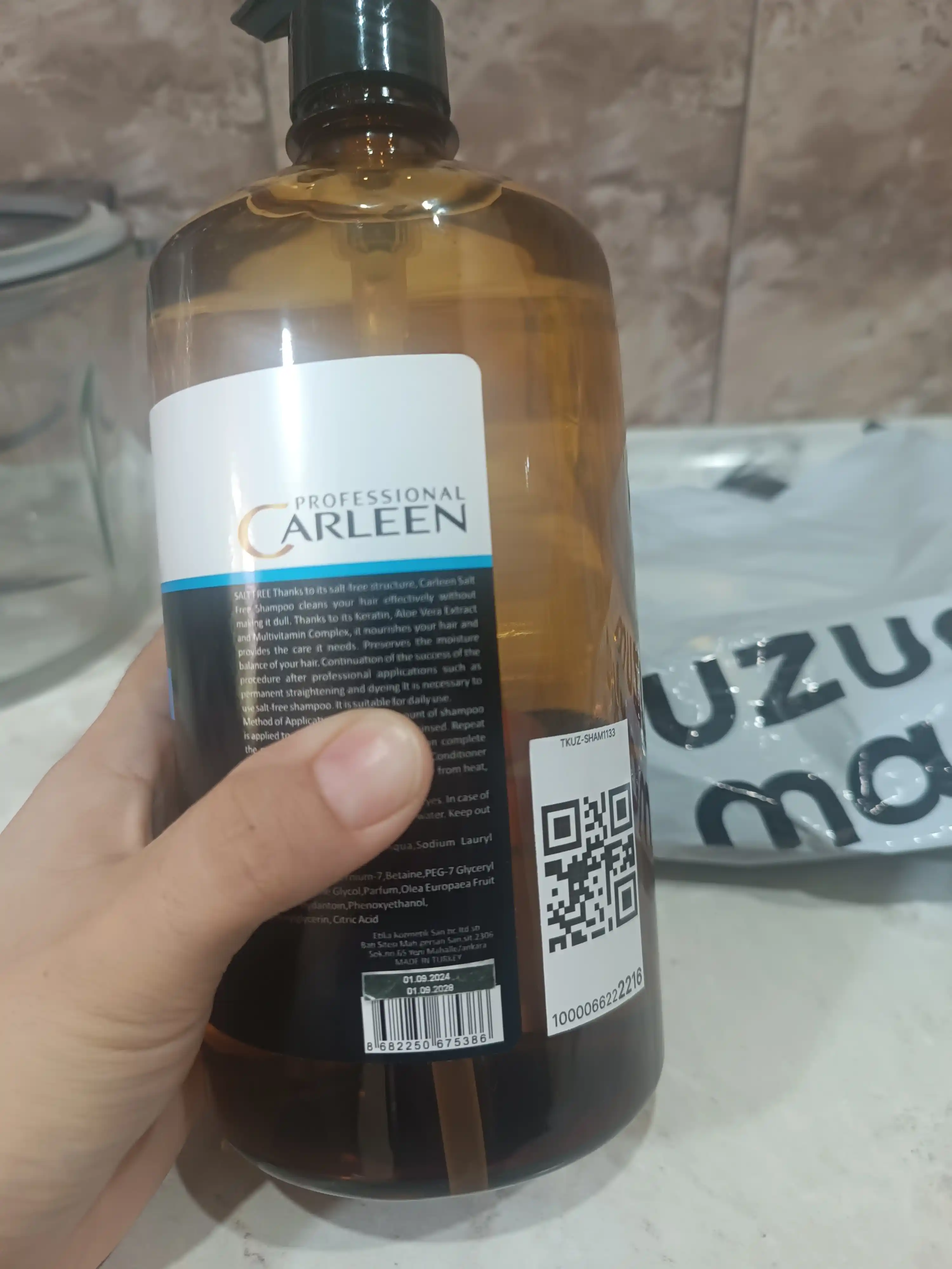 Шампунь для волос Carleen Professional Salt Free