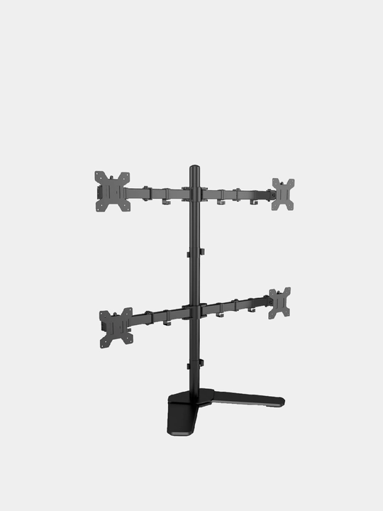 M44 4 ta monitor uchun stol usti kronshteyni 17–32" 9 kg VESA 75×75/100×100