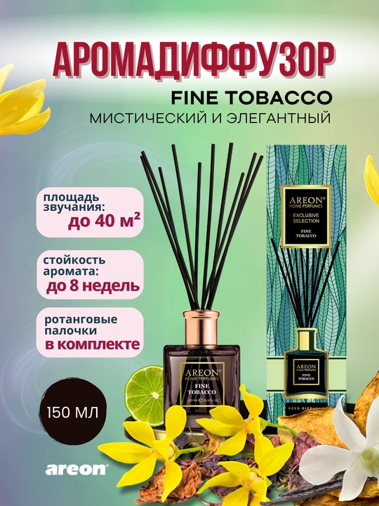 Aromatizator uy uchun aromadiffuzor diffuzor Areon Home Perfume Exclusive, 150 ml - 