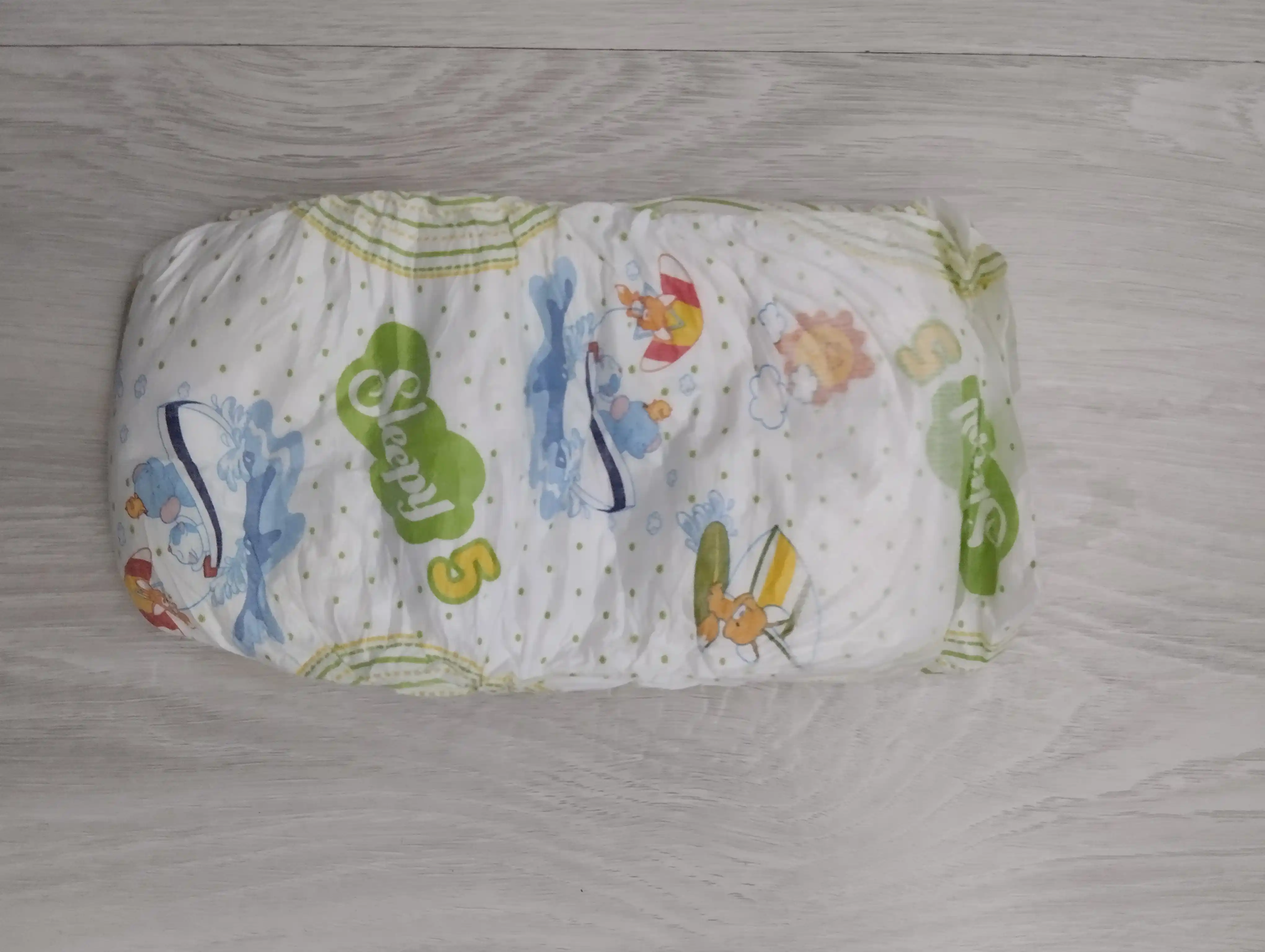 Детские подгузники NEW SLEEPY ECO - №5, 12-25 кг, 32 шт