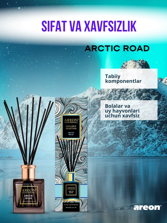 Ароматизатор диффузор для дома Areon Home Perfume Exclusive, освежитель воздуха, 150 мл