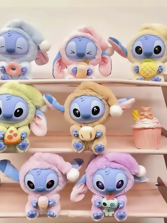 Игрушка-брелок Стич, мягкий плюшевый аксессуар Disney Labubu, 15 см