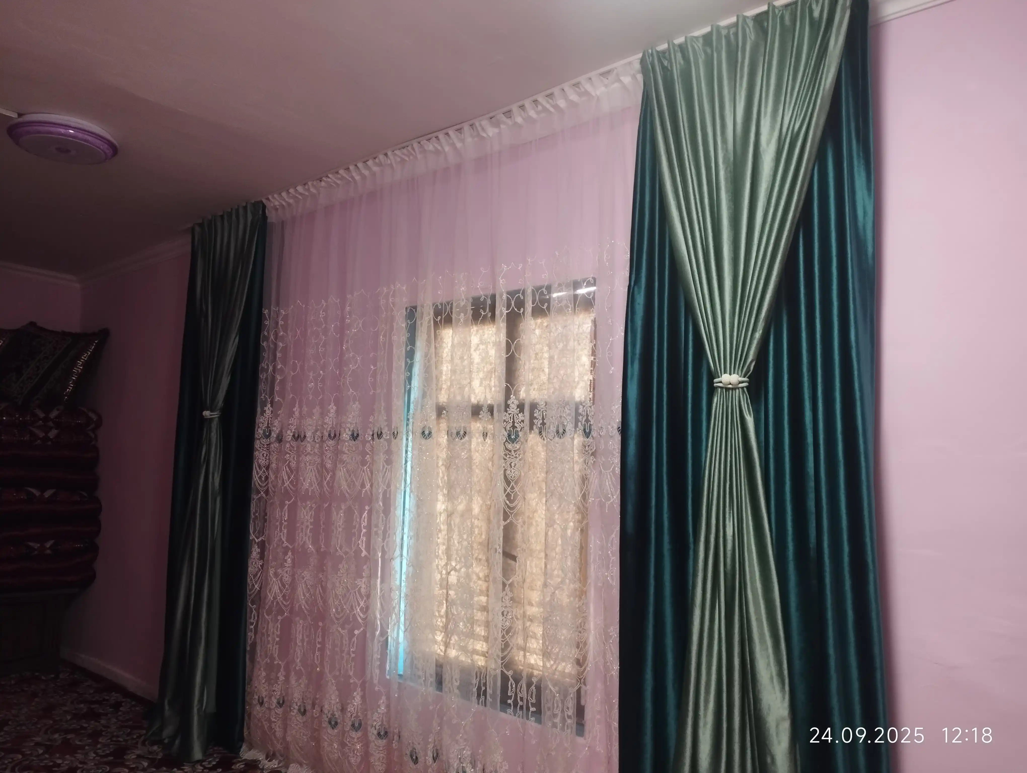Держатель для штор, подхваты, зажимы на магните, 2 шт