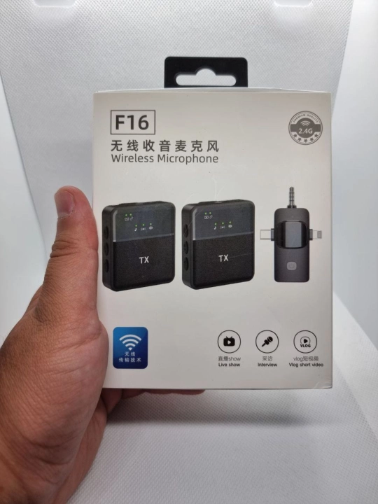 Simsiz petlichka mikrofon telefon uchun, iPhone va Android uchun, AAA