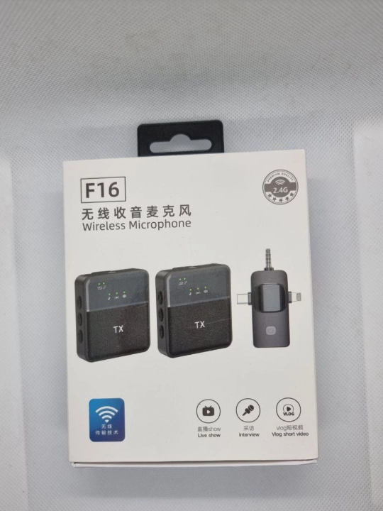 Simsiz petlichka mikrofon telefon uchun, iPhone va Android uchun, AAA