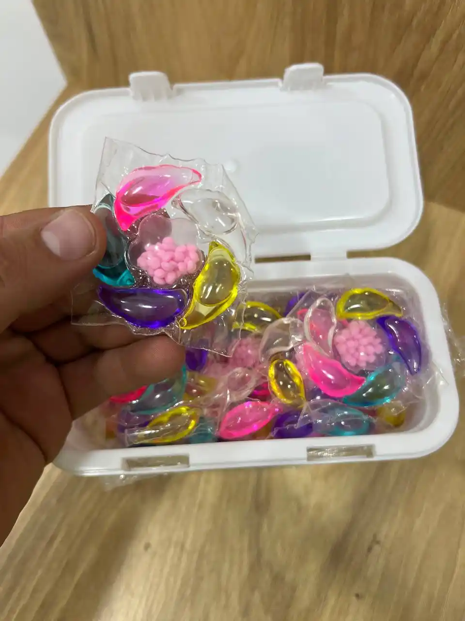 6 dan 1 gacha kapsulalar kir yuvish uchun, xushbo'y hidli, universal 36 dona