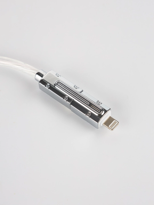 Zaryadlovchi kabeli universal 3 in 1 iPhone, Micro USB, Type-C