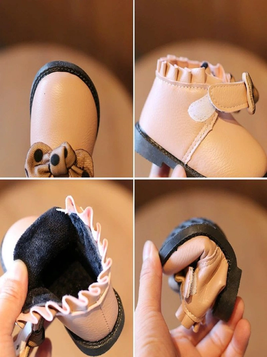Детские ботинки и сапоги для мальчиков и девочек Boots, на меху, с нескользящей 16-35
