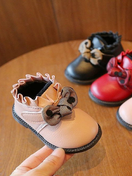 Детские ботинки и сапоги для мальчиков и девочек Boots, на меху, с нескользящей 16-35