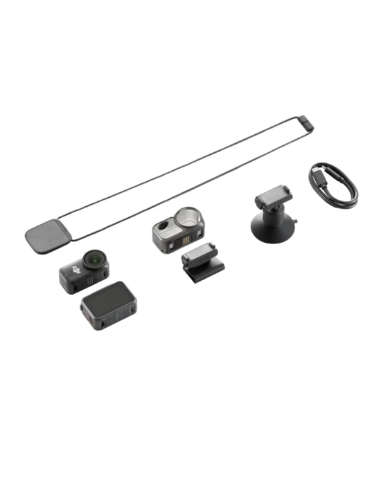 Ekshn-kamera DJI Osmo Nano Standard Combo — 4K, namlikdan himoya, shovqinsiz, magnitli