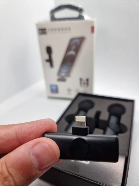 Simsiz petlichka mikrofon telefon uchun, iPhone va Android uchun, AAA