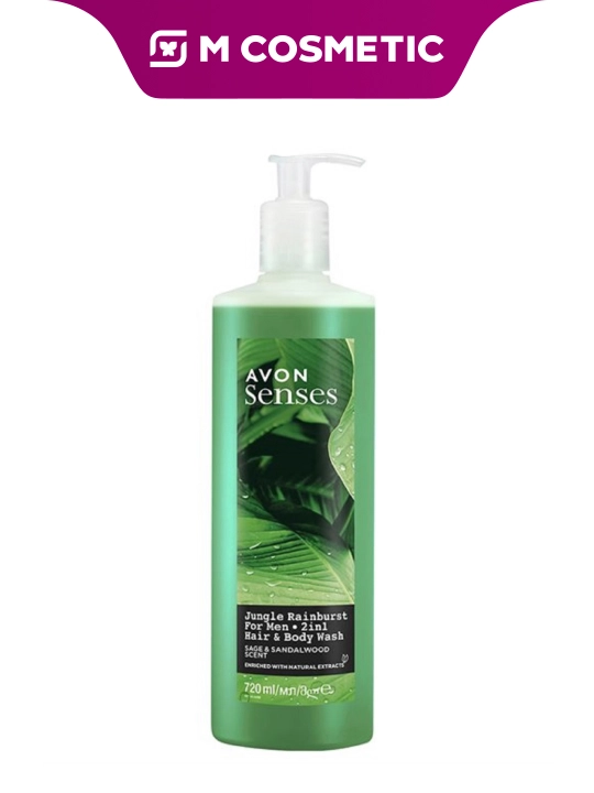 AVON Senses Гель для душа Тропические джунгли 720мл УЗ