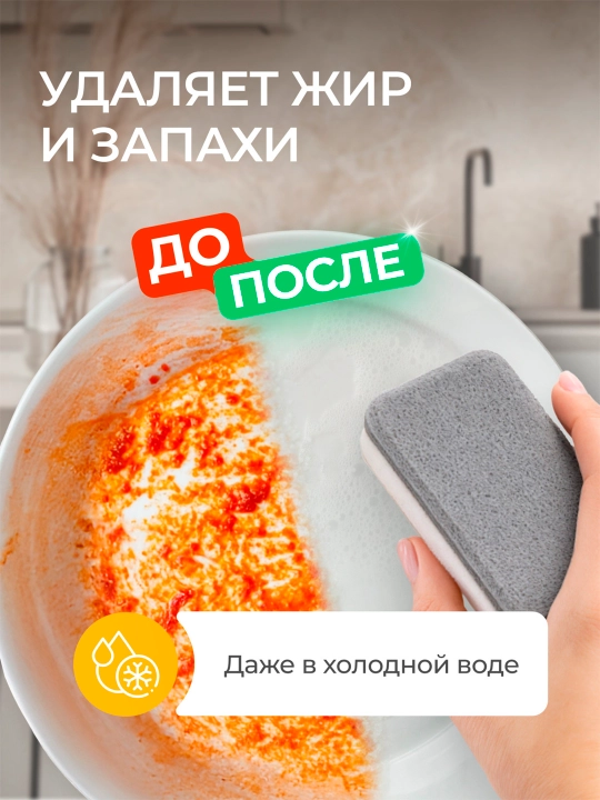 Гель для мытья посуды Synergetic, апельсин, 1 л