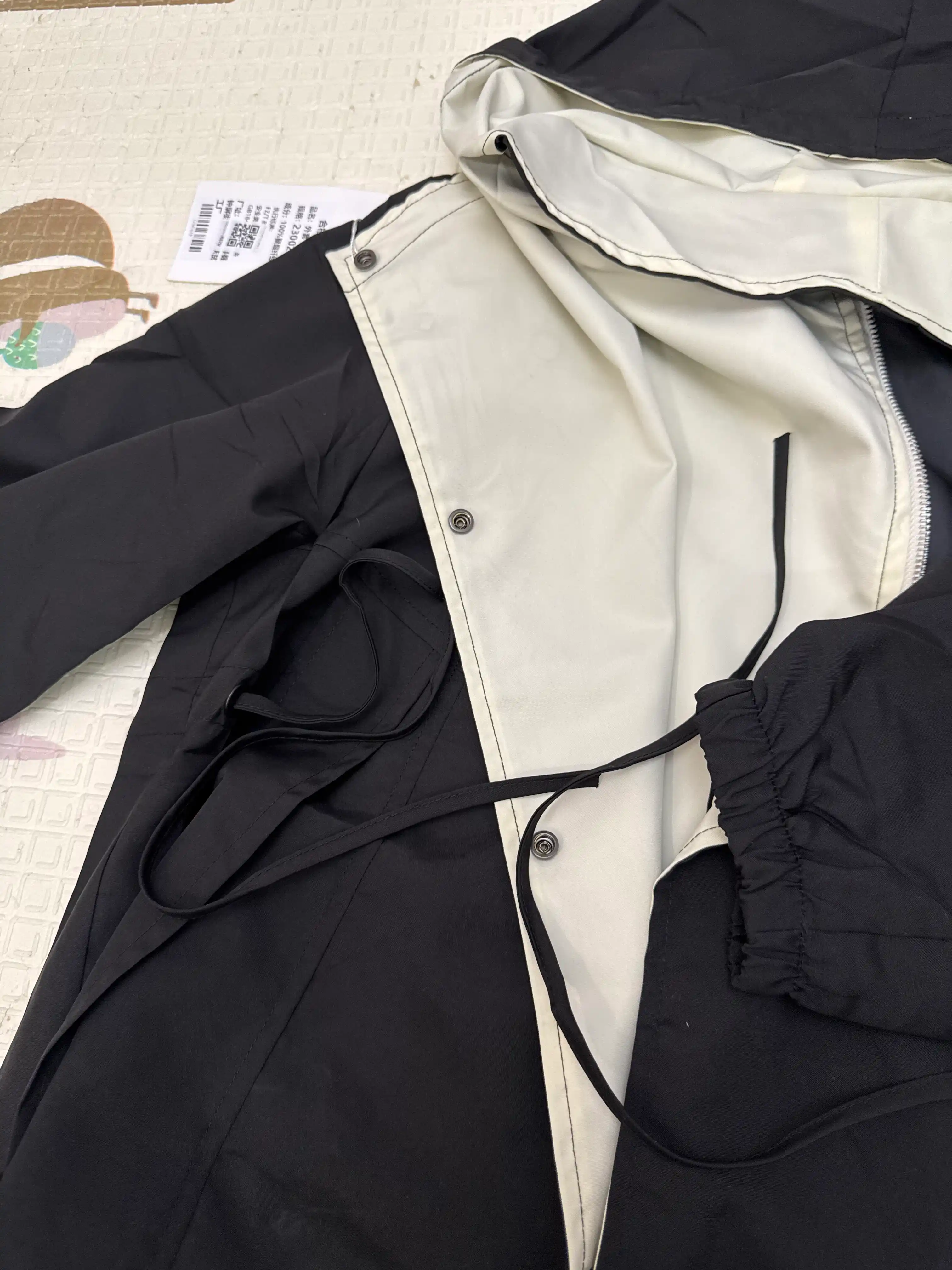 Ayollar vetrovkasi, kapyushonli kurtka, trench oversize, M–4XL — ELLY FASHION