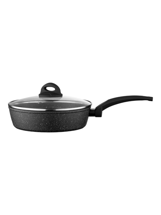 Сковорода антипригарная ARDESTO Gemini Gourmet Viareggio с крышкой, 24 см AR1924GDL