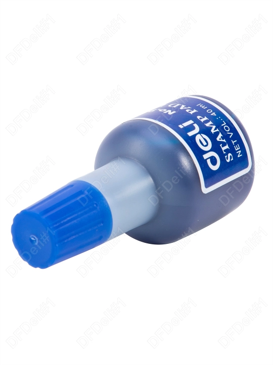 Shtempel bo'yog'i 40ml (ko'k) 9874 Deli, 9874bl