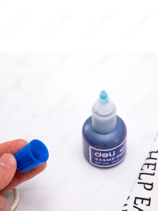 Shtempel bo'yog'i 40ml (ko'k) 9874 Deli, 9874bl