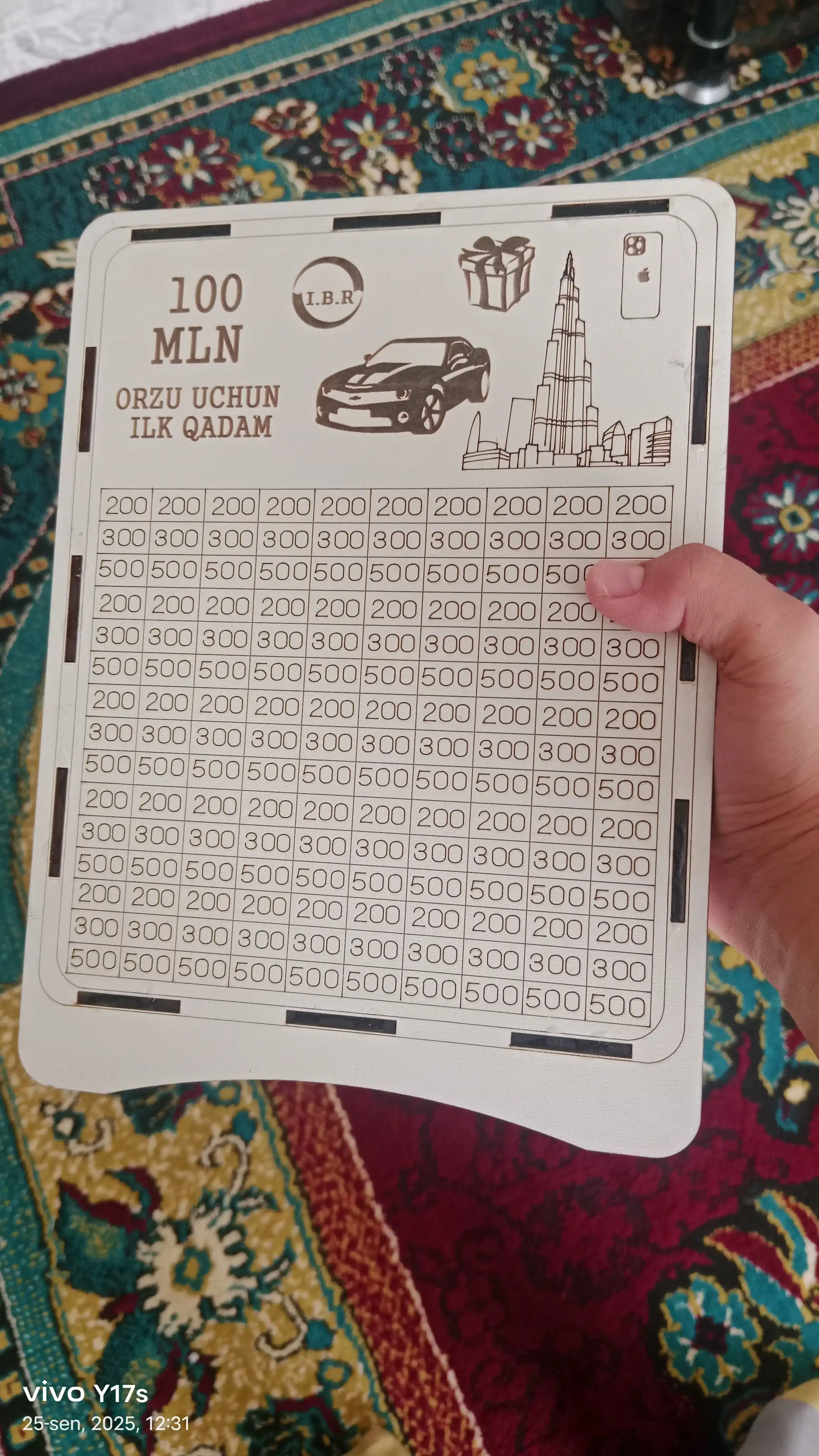 Qalam jamlagich, hadya markeri
