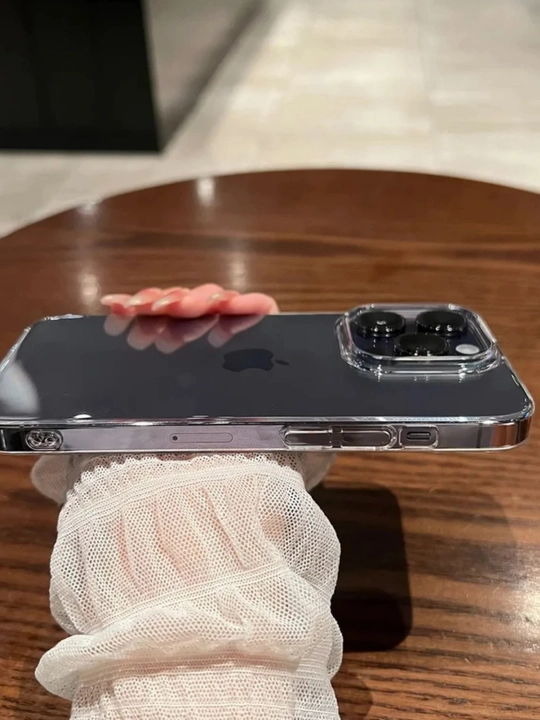 Чехол прозрачный для iPhone, 11, 16 Pro Max, 17 Air
