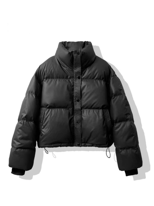 Qishki, kalta issiq kurtka, ayollar momig‘i, qish uchun - EllyFashion
