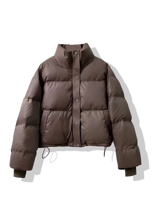 Qishki, kalta issiq kurtka, ayollar momig‘i, qish uchun - EllyFashion