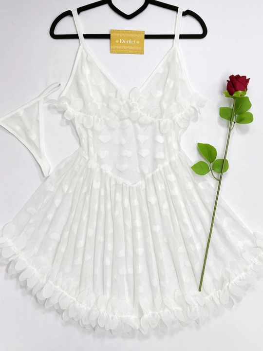 Ayollar uchun tungi kiyim, to'rli ochiq kiyim, 2tasi 1da pijama, penyuar standart  46-50