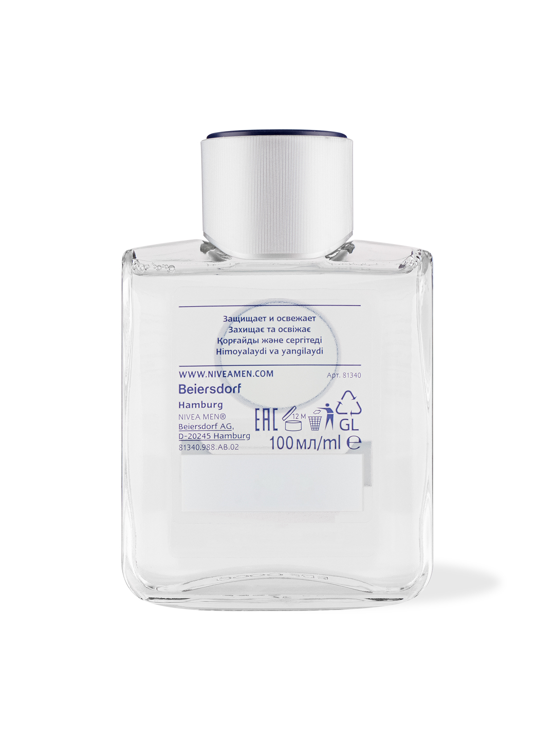 NIVEA Лосьон после бритья, Серебряная Защита, 100 мл