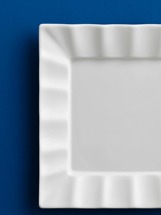 Chinni kvadrat tarelka 9" (23 sm)