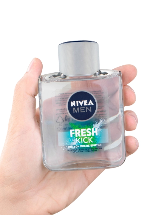 NIVEA Лосьон после бритья Fresh kick, Мята и кактусовая вода, 100 мл