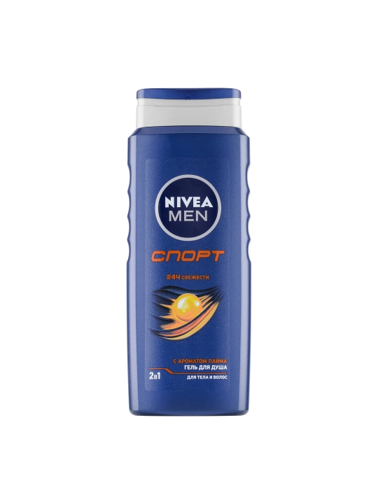 Гель для душа мужской NIVEA "Спорт", 500 мл