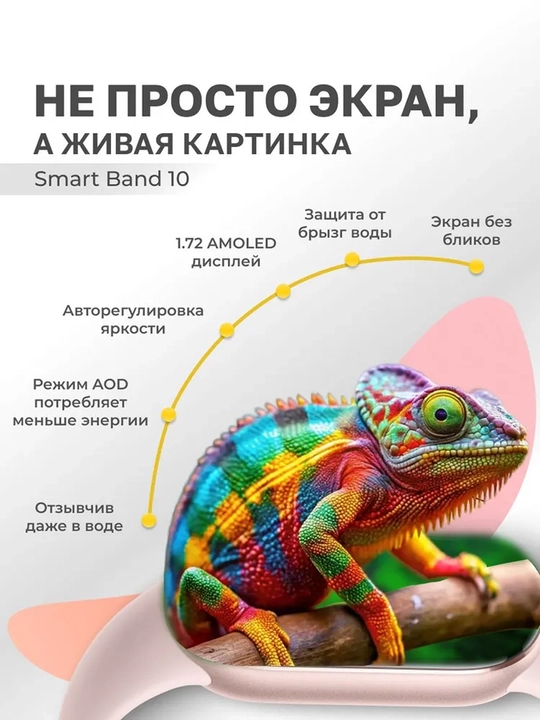 Xiaomi Smart Band 10 GLOBAL – AMOLED displeyli fitnes braslet, 21 kungacha batareya