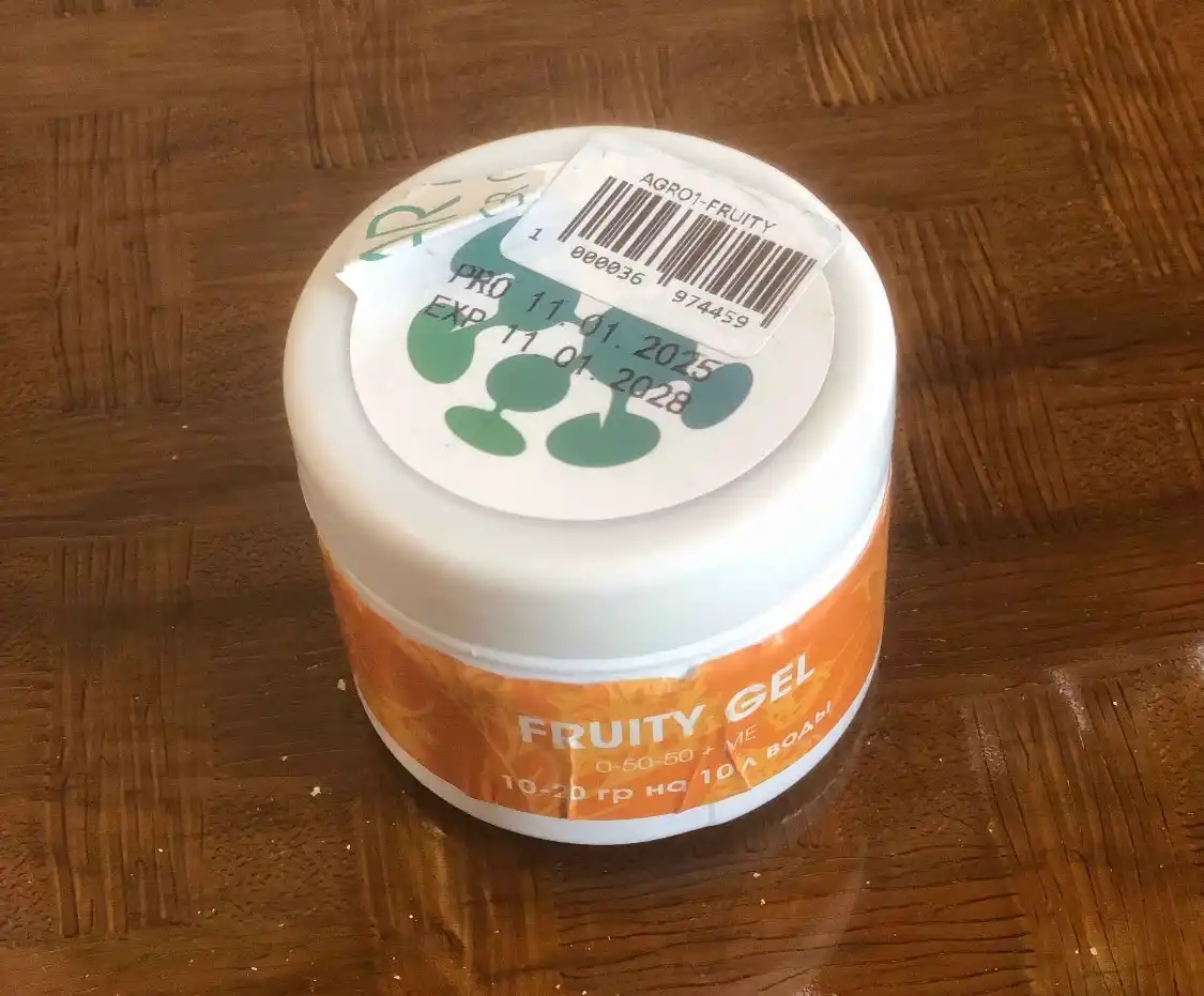 Удобрение для растений Artifex Agrochem Fruity gel, 100 гр